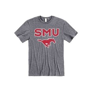 SMU MUSTANGS GRAPHITE ARCH SHORT SLEEVE T SHIRT